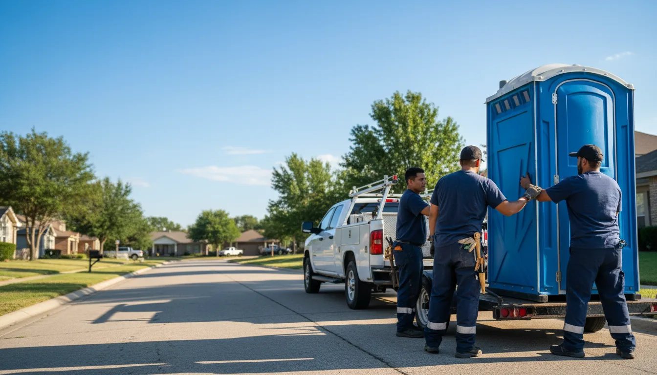 Portable Toilet Rental in Sidell, IL near me